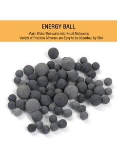CMGTYYD 9 Packs Mineral Balls Negative Ion, Replacement Bio-Active Stone, pH Balance Tourmaline Balls Showerhead Filter Refill Kit,Remove Chlorine, Fluoride, Impurities and Hard Water  - Image 5