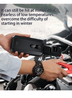 Baseus Super Energy Air Car Jump Starter Gasoline and Diesel 12V Portable Power Pack Automotive Battery Booster Charger with USB Port Smart Jumper  - Image 4
