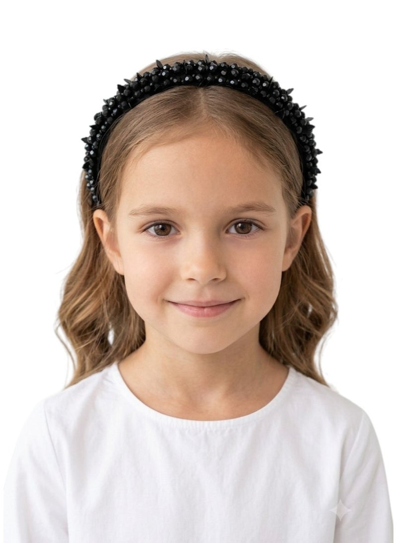 Bidani Festival Headband - Black - Image 1