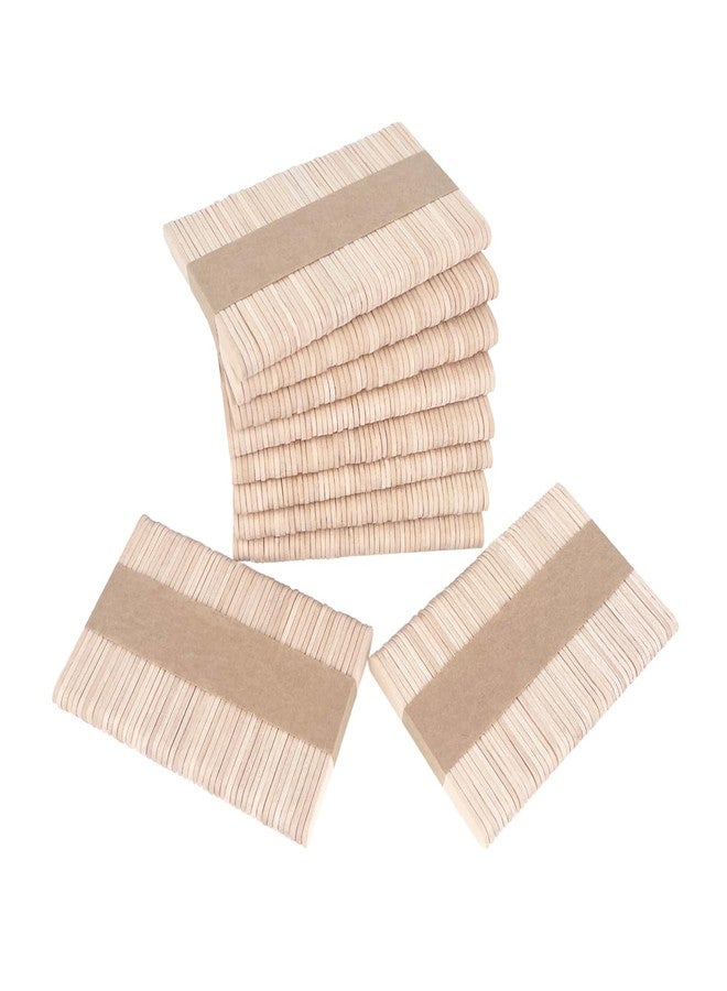 KTOJOY 500 Pcs Craft Sticks Ice Cream Sticks Natural Wood Popsicle Craft Sticks 2.5 inch Length Treat Sticks Ice Pop Sticks for DIY Crafts - Image 4