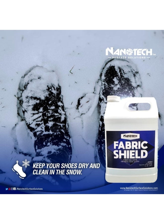 Nanotech Surface Solutions Fabric Shield, Fabric Guard, Liquid Repellent for Fabrics, Upholstery, Suede, Textile Shield, Wine, Coffee Stain Protector - Image 3