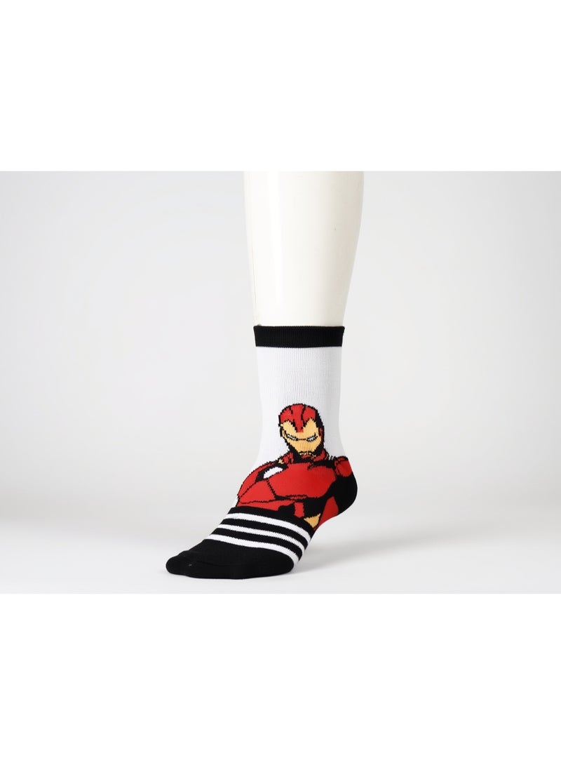 MARVEL 3 PAIRS | MARVEL ANKLET SOCKS 78% COTTON| 18% POLYESTER | 4% ELASTANE - Image 2