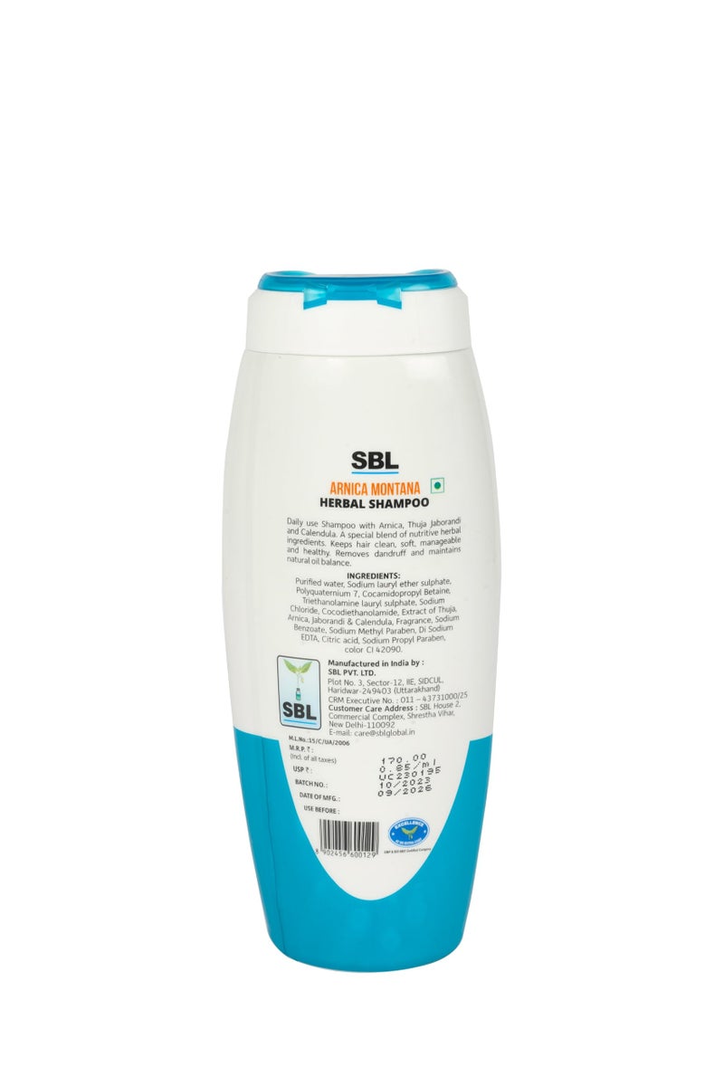 SBL's Montana Herbal Shampoo - 200 ML |Pack Of 1| - Image 2