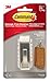 Command Modern Reflections Metal Hook Medium Brushed Nickel 1Hook MR02BNES Great for Dorm Decor - Image 2
