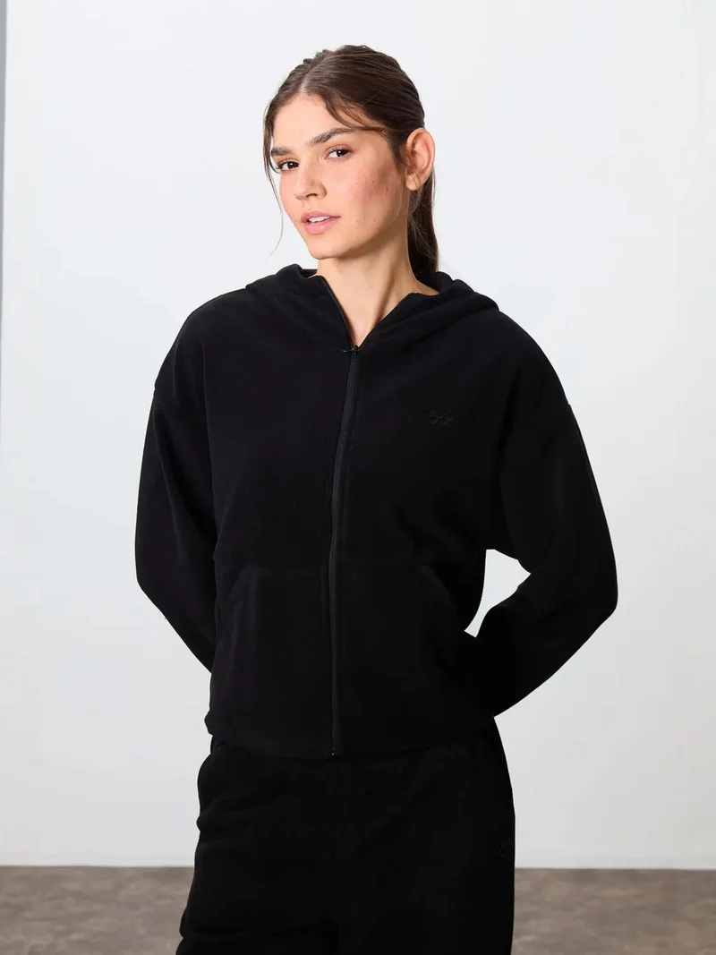 TOMMYLIFE TOMMY Oversized Hooded Zipper Tracksuit Set