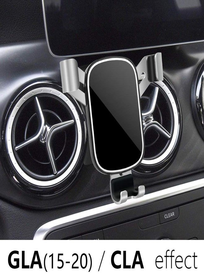musttrue LUNQIN Car Phone Holder for Mercedes Benz GLA-Class 2015-2020 GLA250 GLA45 and CLA-Class 2014-2019 CLA250 CLA45 Auto Interior Accessories Best Cell Phones Mount Cellphone Mobile Cradle Charging Stand - Image 2