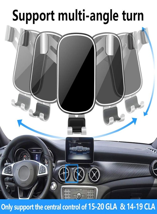 musttrue LUNQIN Car Phone Holder for Mercedes Benz GLA-Class 2015-2020 GLA250 GLA45 and CLA-Class 2014-2019 CLA250 CLA45 Auto Interior Accessories Best Cell Phones Mount Cellphone Mobile Cradle Charging Stand - Image 5