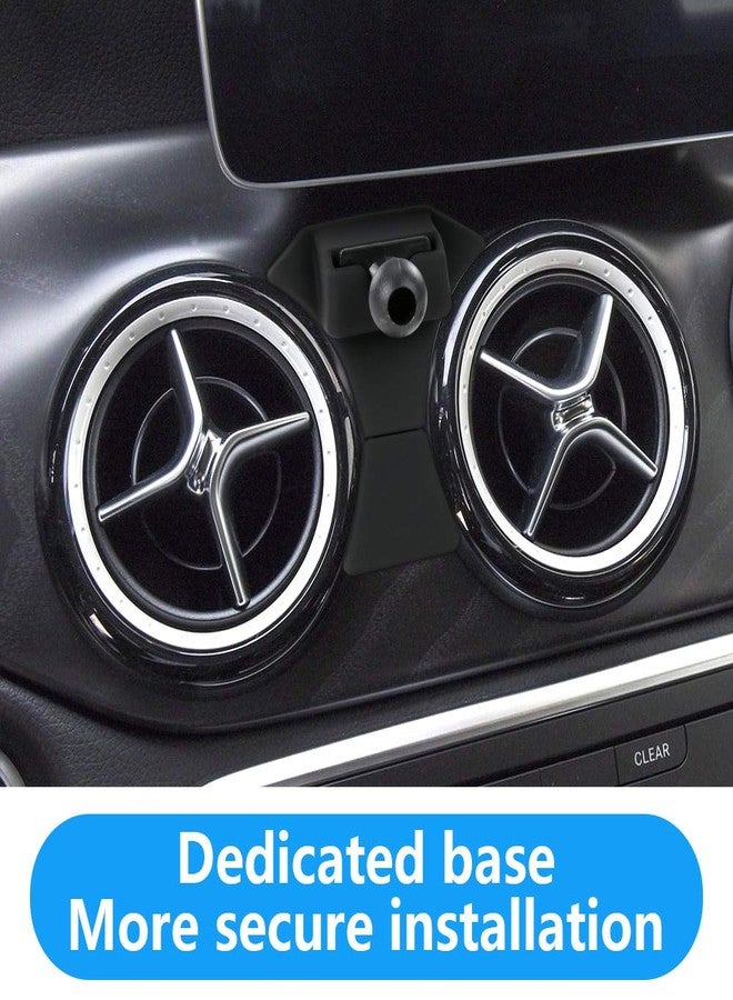 musttrue LUNQIN Car Phone Holder for Mercedes Benz GLA-Class 2015-2020 GLA250 GLA45 and CLA-Class 2014-2019 CLA250 CLA45 Auto Interior Accessories Best Cell Phones Mount Cellphone Mobile Cradle Charging Stand - Image 4
