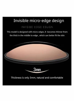 Y&D ELECDON Silicone Nipple Covers, 4 Pairs Women's Reusable Adhesive Invisible Pasties Nippleless Bras for Women & Girls Pink and Skin color (Round&Flower)  - Image 5