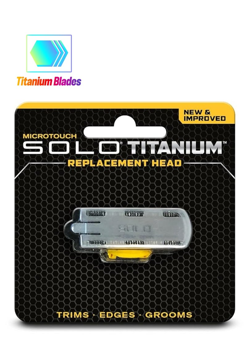 Micro Touch Micro Touch Titanium Solo Replacement Blade Only  - Image 1