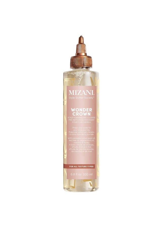 Mizani Wonder Crown Scalp Cleanser | Dry Scalp and Dandruff Treatment | Helps Stimulate Hair Growth | Removes Buildup and Oil | With Tea Tree and Peppermint Oil | For Dry, Itchy Scalps | 6.8 fl oz - Image 1