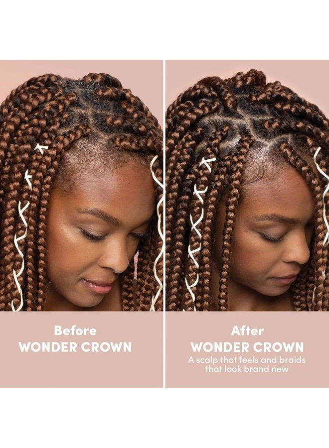 Mizani Wonder Crown Scalp Cleanser | Dry Scalp and Dandruff Treatment | Helps Stimulate Hair Growth | Removes Buildup and Oil | With Tea Tree and Peppermint Oil | For Dry, Itchy Scalps | 6.8 fl oz - Image 5