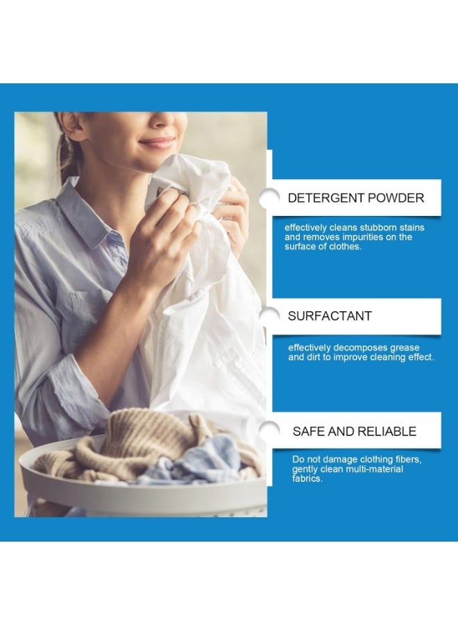 SYOSI Pet Stain & Odor Remover for Laundry, Hypoallergenic Pet Laundry Detergent for Dog Beds, Cat Pee, Dog Drool, Pet Urine, Smell & Stains, Non-Toxic Formula for Sensitive Pets & Families, Unscented (Clear) - Image 2