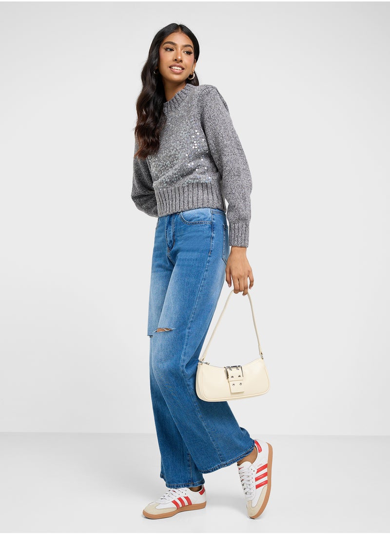 Ginger High Waist Straight Fit Jeans  - Image 1