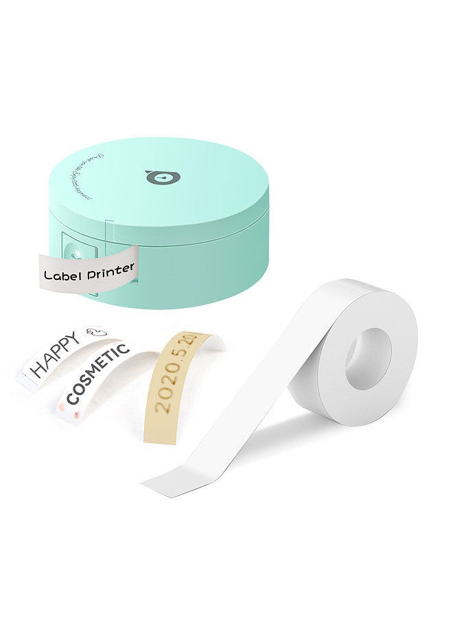 PeriPage L1 Plus Label Maker Mini Pocket Thermal Printer All in One BT Connect Prince Tag DIY Date Journal Study Sticker Labeling Machine with 1 White Tape Roll for Office Home Organization USB Rechargeable  - Image 1