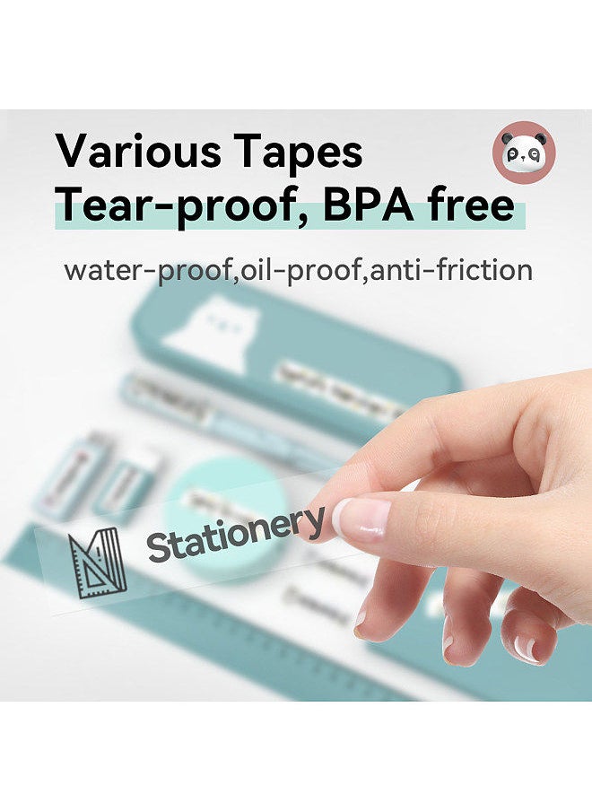 PeriPage L1 Plus Label Maker Mini Pocket Thermal Printer All in One BT Connect Prince Tag DIY Date Journal Study Sticker Labeling Machine with 1 White Tape Roll for Office Home Organization USB Rechargeable  - Image 4