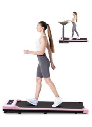Walking Pad Under Desk Treadmill Walking Pad Treadmills Under Desk for Home Office with Remote Control Portable Treadmill in LED Display Pink - pzsku/Z886894C60CDC716C55B1Z/45/_/1719219687/34aae8cc-d67d-4b42-a465-c4ec91012505