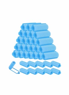 SYOSI 36 Pieces Foam Sponge Hair Rollers 20 mm Mini Foam Hair Styling Curlers Flexible Sponge Curlers with Storage Bag Soft Sleeping Hair Curlers for Adults and Kids  - Image 1