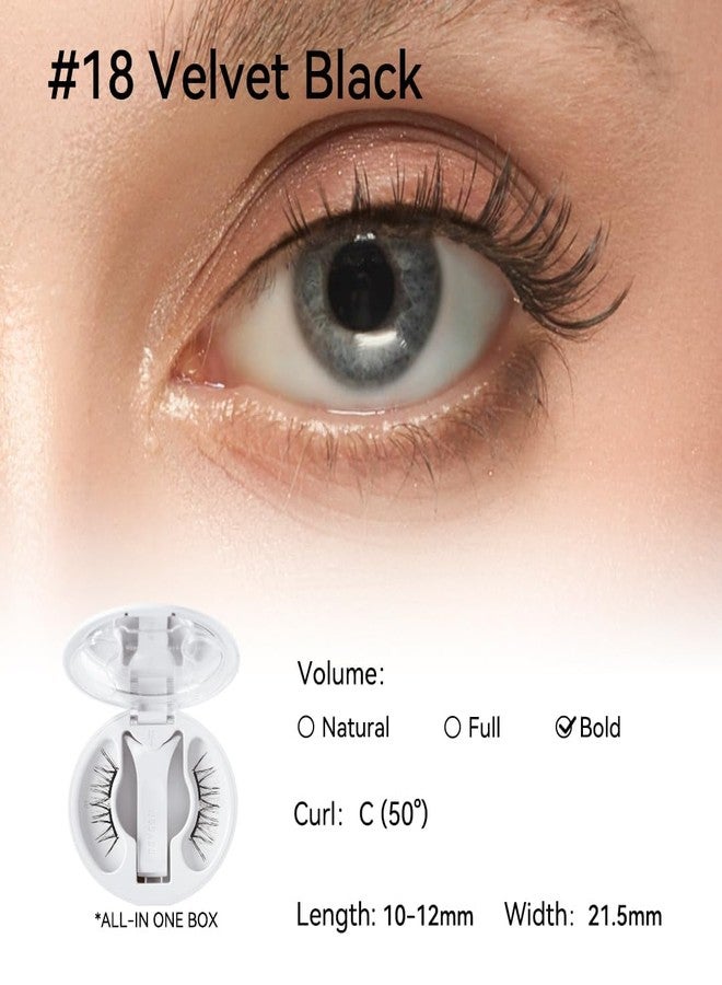 WOSADO Magnetic Eyelashes with Applicator Kit, [V18 Velvet Black] Reusable Magnetic Lashes without Eyeliner, Glue-free False Lashes, Waterproof, Lightweight, Suit for Natural Makeup - Image 4
