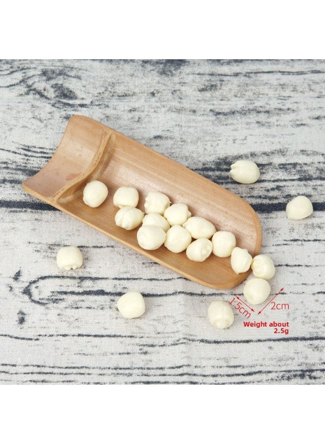 Simulation Cereal Props Simulation Corn Soybean Soybean Rice Food Play Model Nuts Cashew Nuts Peanut Kernel-Color:Lotus Seeds-Dimensions:See Detailed Description For Dimensions - Image 1