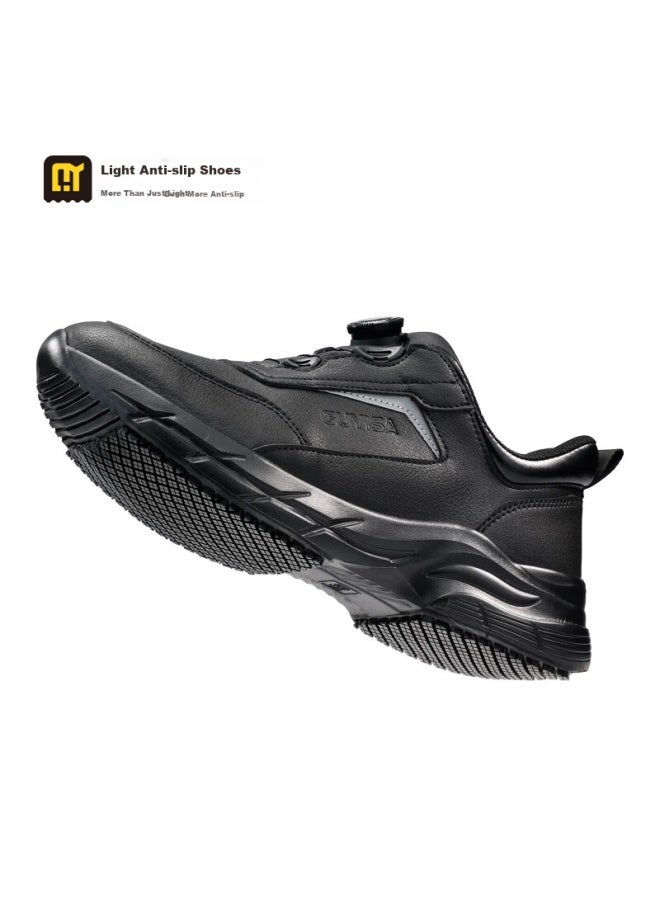 QINGYA Men'S Chef Shoes Non-Slip Waterproof Kitchen Special High-End Back Kitchen Anti-Odor Kitchen Men'S Work Shoes C005 41 - Image 3
