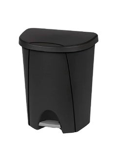 Sterilite Elegant and Modern Design BPA-Free Plastic StepOn Wastebasket Black 25 L 10949004  - Image 1
