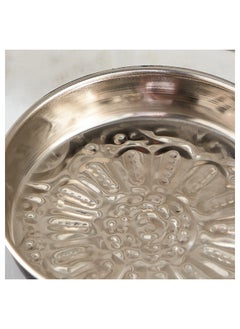 Home Box طبق زخرفي معدني رائع - 17x17x4 سم 17 x 4 x 17 سم  - Image 3