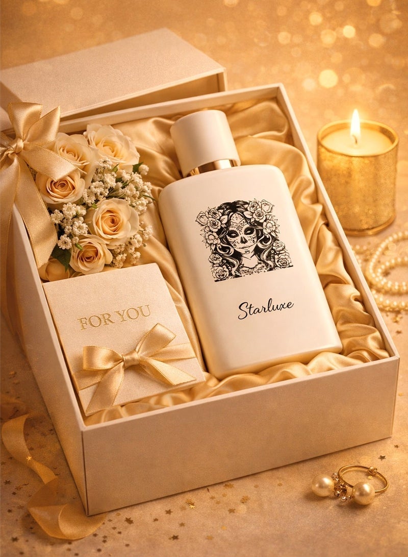 Hermoso نجاتي هيرموسو ستارلوكس أو دو برفيوم 100 مل | عطر فاخر للنساء بنفحات زهرية أنيقة - Image 5