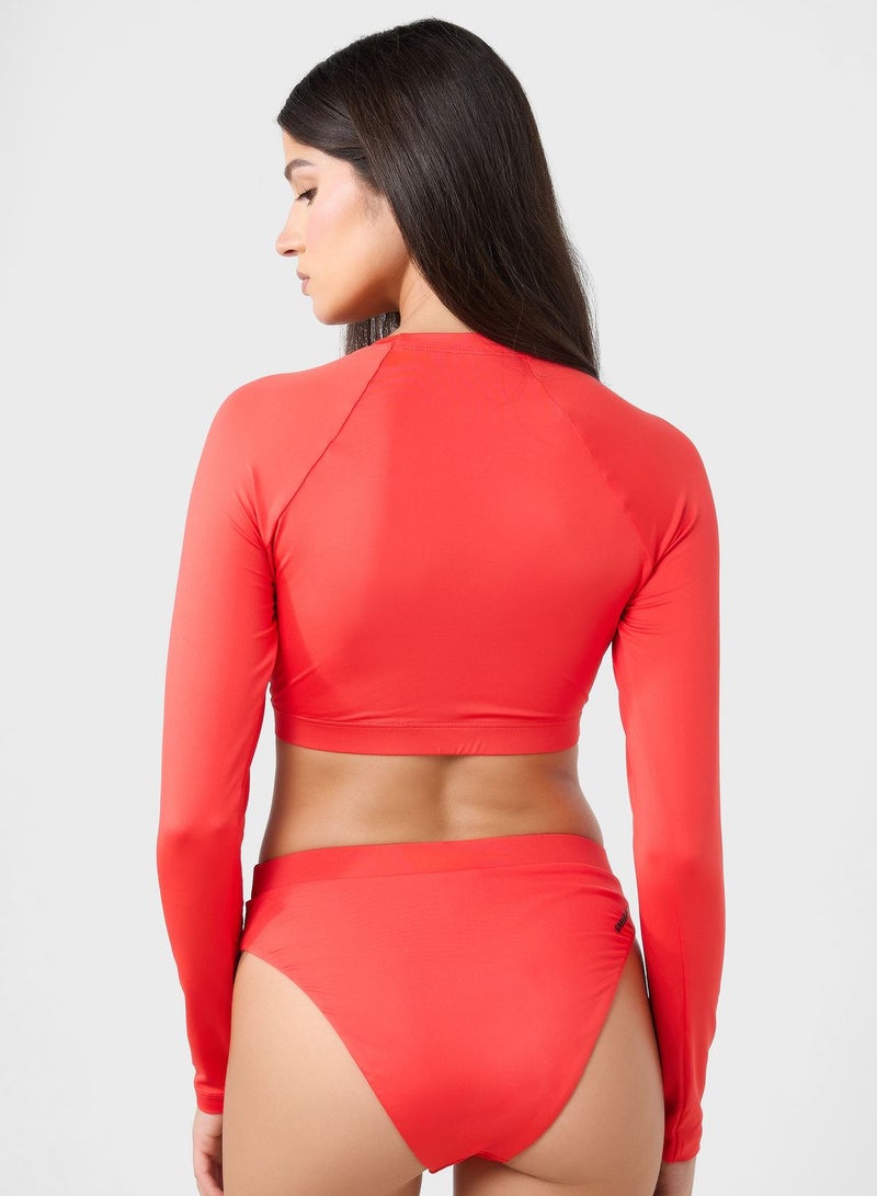 speedo Essential Crop Top  - Image 2