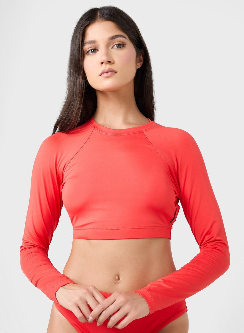 speedo Essential Crop Top  - Image 1