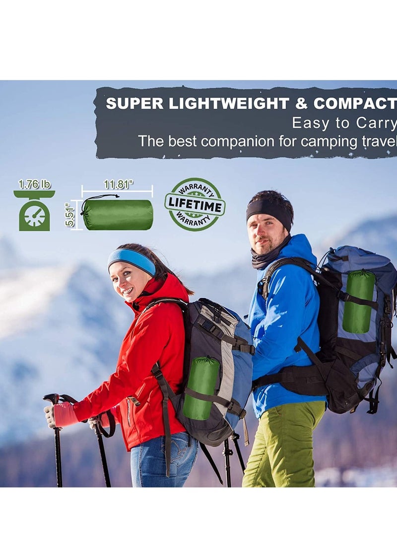 MIXDE Camping Sleeping Pad,Extra Thickness 3.9 Inch Inflatable Sleeping Mat with Pillow Built-in Pump,Ultralight Waterproof Camping Air Mattress for Backpacking,Tent,Traveling - Image 3