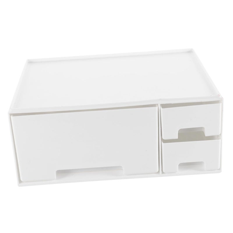 Adjustable Height Monitor Stand with Storage Shelf for Computer Laptop Office Home - Image 2