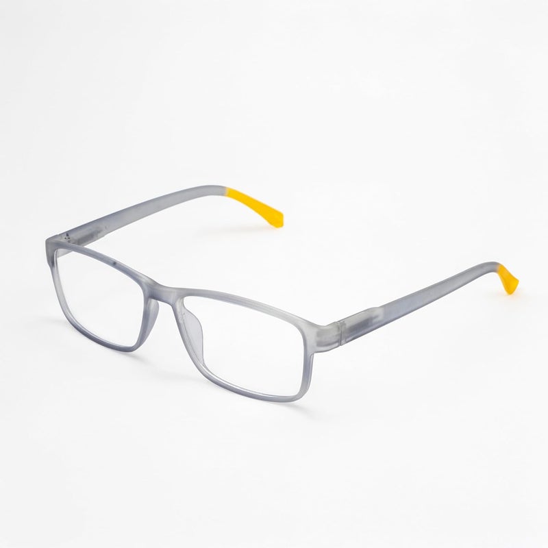 LENS+ Lensplus Rectangle TR Full Rim Eyeglasses with Blue Cut Lightweight Unisex Eyewear for Men & Women | Stylish Computer & Daily Use Frame - Image 2