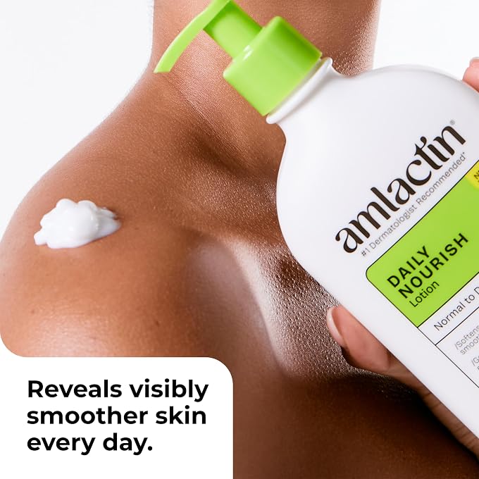 AmLactin Daily Nourish Body Lotion, 12% Lactic Acid, 7.9 oz - Image 2