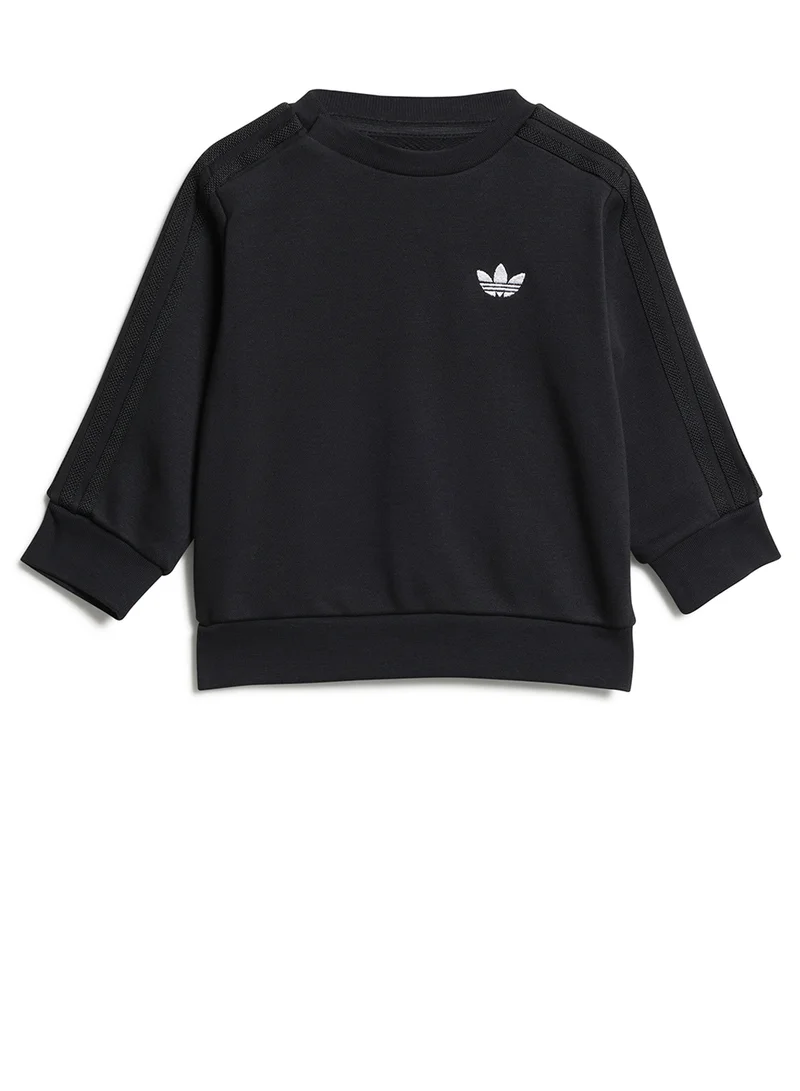 adidas Originals Infant Denim Crew Set
