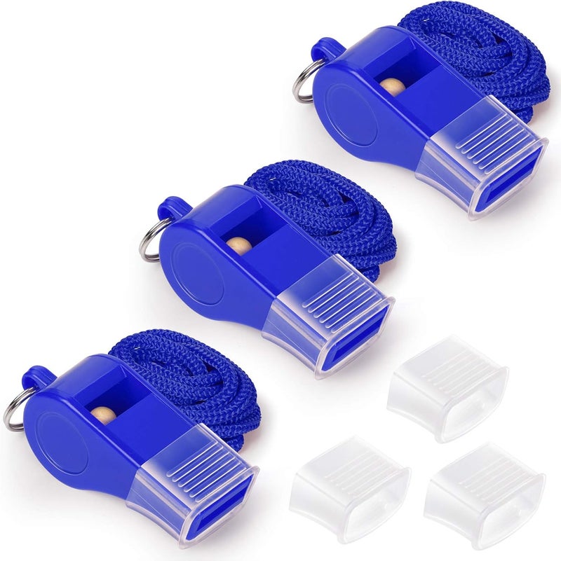 FYA Whistle with Lanyard and Mouth Grip, Super Loud Sports Whistles, Perfect for Coaches, Referees, Emergency, Lifeguard, Survival, Outdoor - Image 1