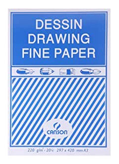 CANSON Fine Paper A3 Sketch Book - 20 Sheets
