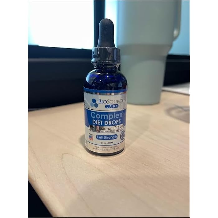 BioSource Labs Complex Diet Drops – Best Natural Drops for Men and Women (2 Bottle Pack) - 60 Day Supply - Image 2