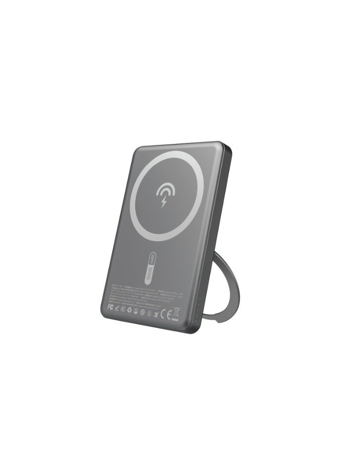 DUDAO K28S-G PD 20W WIRELESS CHARGE METAL POWER BANK 5000MAH - Image 2