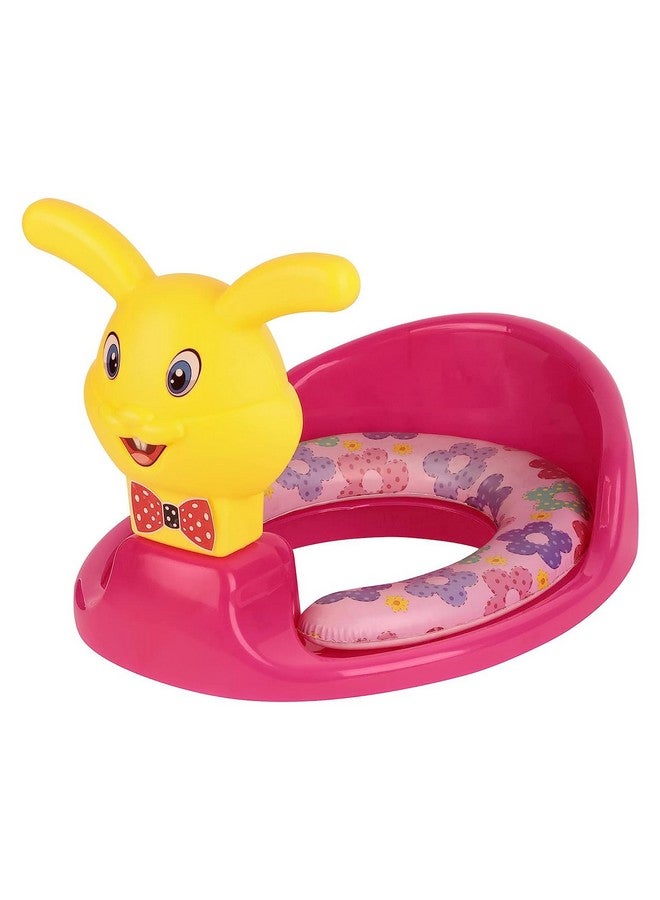 KORBOX Bonny Toilet Training Pottty Seat For 6 Months To 4 Years Age Kids. (Pink) - Image 1