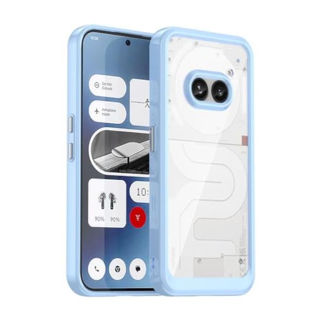 Daily drop protection slim phone case for Nothing Phone 2A – military-grade shockproof TPU with non-yellowing flexible silicone construction - Image 1