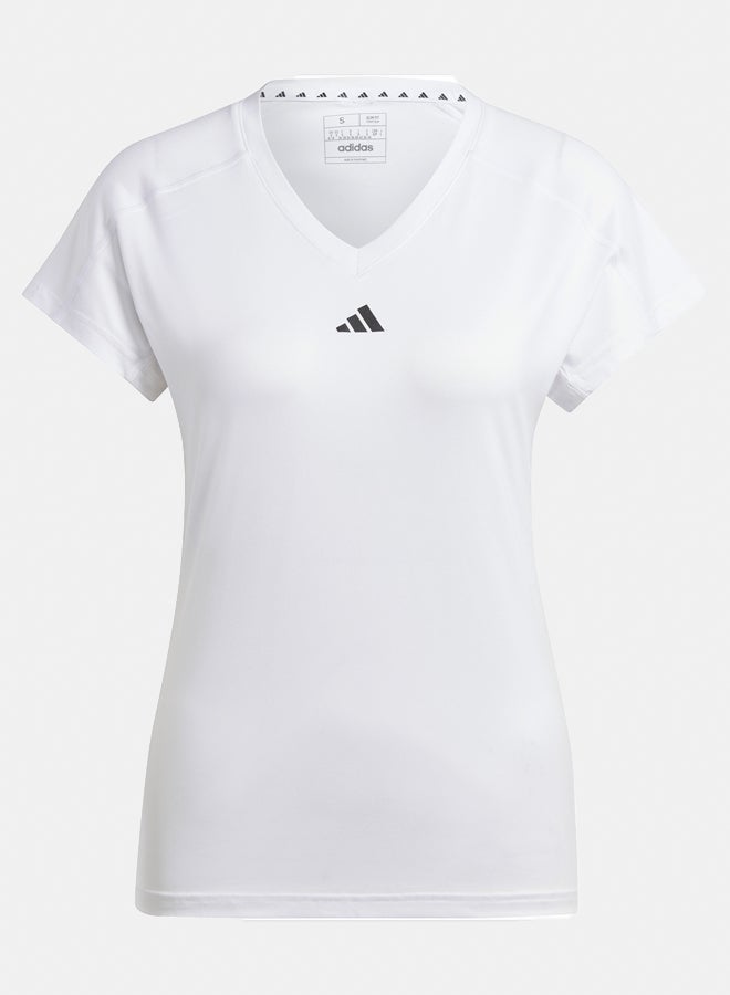 Adidas aeroready workout essentials v-neck women's t-shirt 