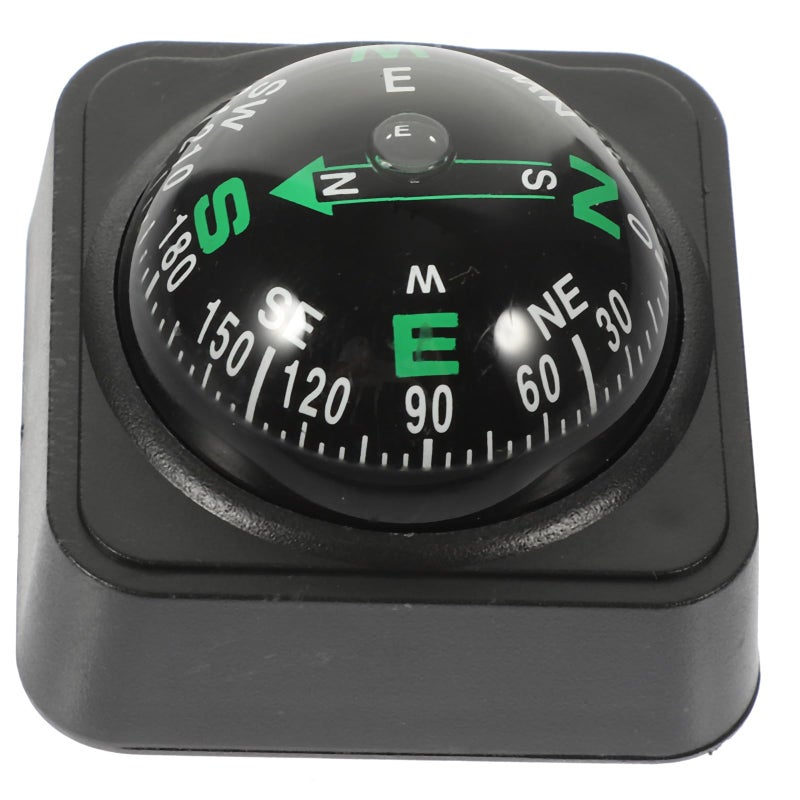 Black Car Dashboard Compass Ball for Accurate Direction Navigation Marine Outdoor Travel - Image 2