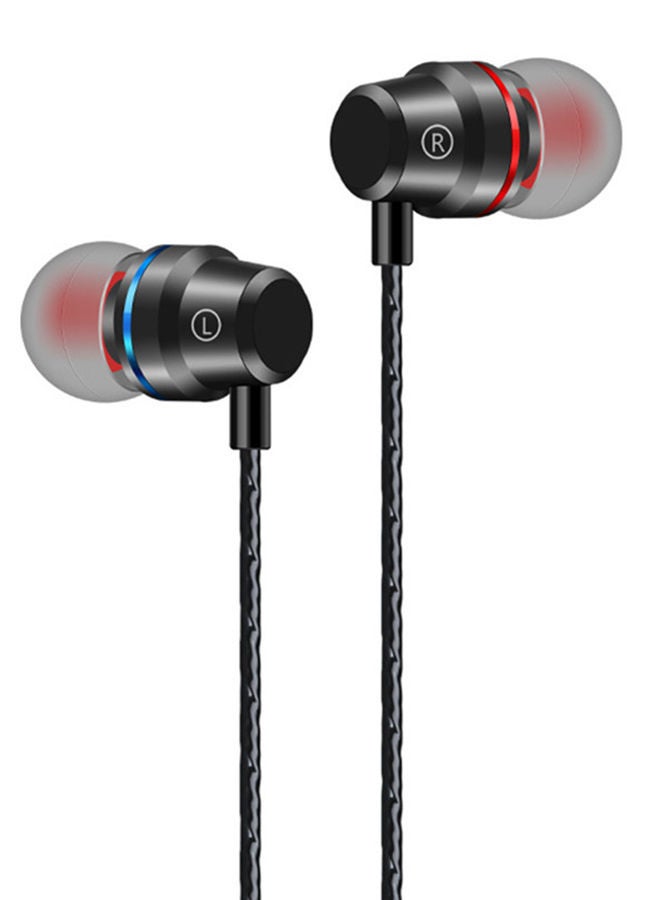 NIBEMINENT Type-C Earphones With Mic Cable Control For Xiaomi Mi 8/6 Black  - Image 2