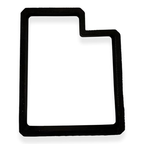 Bundle of Fun Utah State Cookie Cutter with Easy to Push Design (4 inch) - Image 1