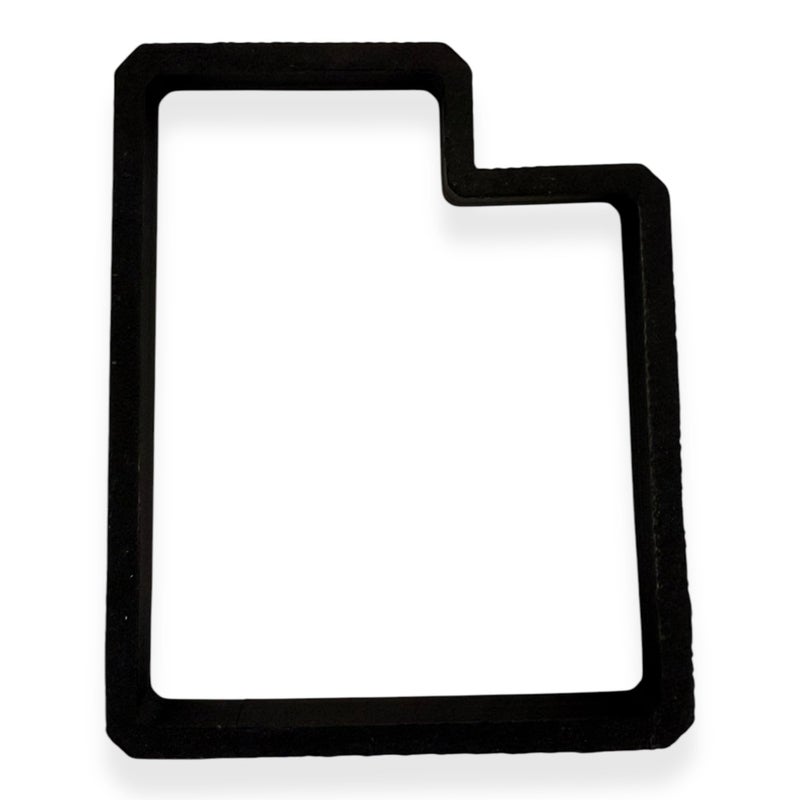 Bundle of Fun Utah State Cookie Cutter with Easy to Push Design (4 inch) - Image 2