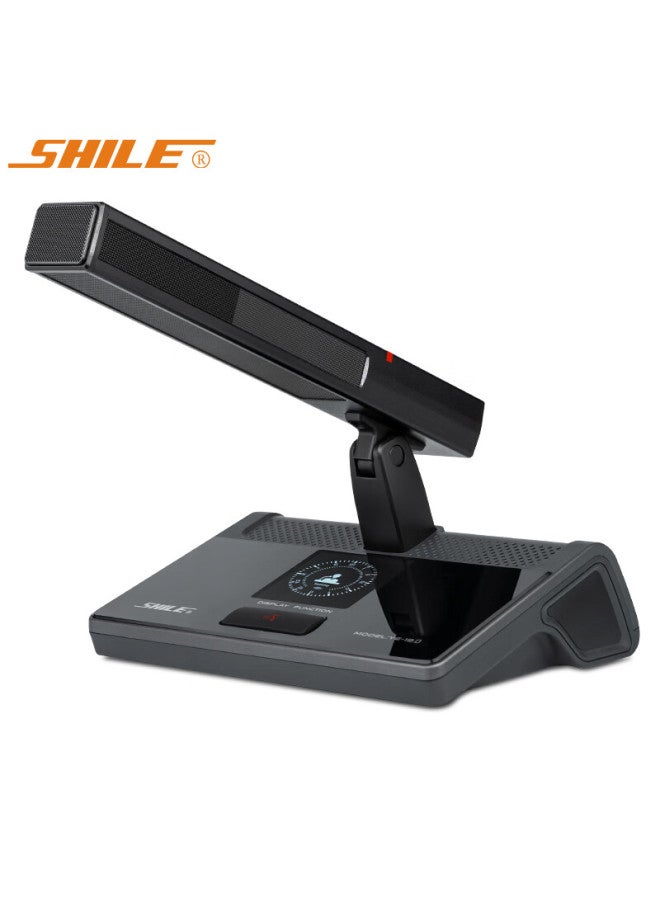 Shile Professional Wired Handheld Microphone Engineering Conference Microphone 8-core Network Cable Large Conference Desktop Gooseneck Main Microphone One Ye-19c - Image 2
