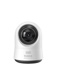 BASEUS Security P1 Pro 5MP Indoor Camera 3K 8X Digital Zoom Motion Detection Camera, White - UK Plug