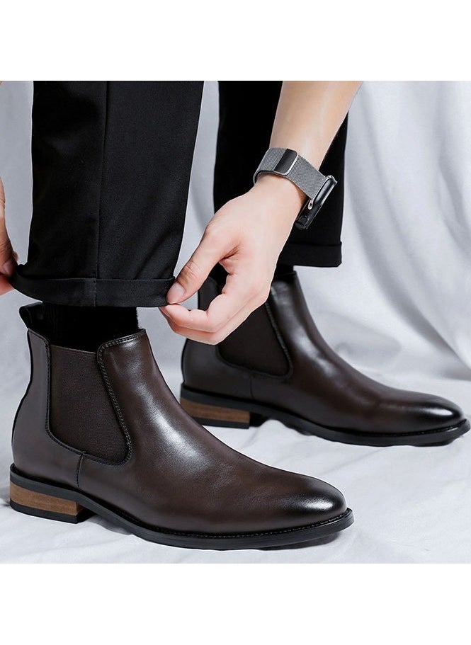 Warrior - High End Pointed Leather Boots - Image 1