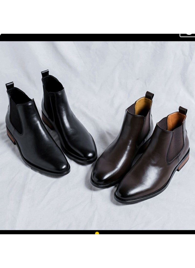 Warrior - High End Pointed Leather Boots - Image 1